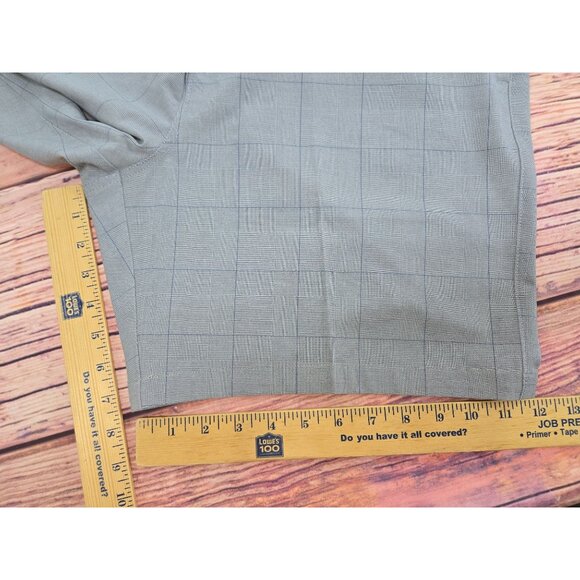 Travis Mathew Mens Gray Plaid Shorts 38 - Picture 7 of 7